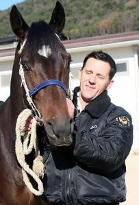 Aussie trainer Peter Wolsley with Khaosan