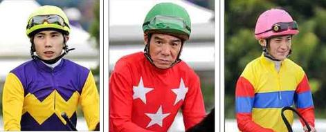 From left: Daisuke Mashima, Fumio Matoba, Takehiro Kashiwagi