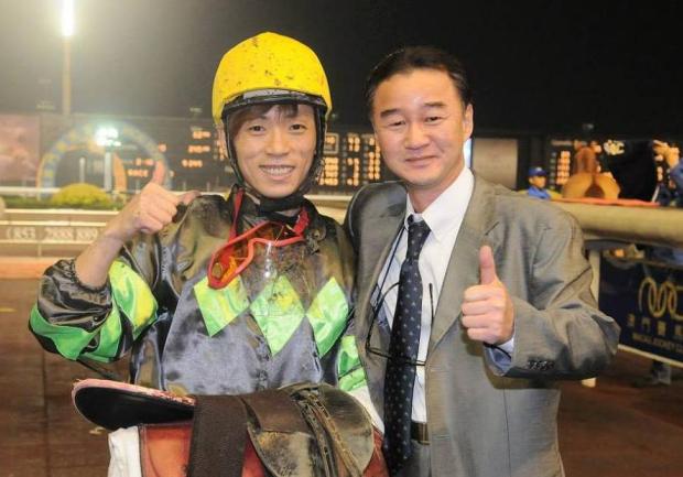Jo Sung Gon and Kenny Seo in the Taipa Winner's Circle (MJC)